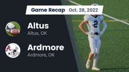 Recap: Altus  vs. Ardmore  2022