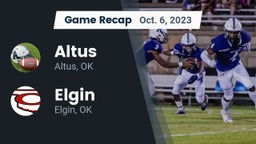Recap: Altus  vs. Elgin  2023