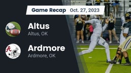 Recap: Altus  vs. Ardmore  2023