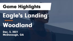 Eagle's Landing  vs Woodland  Game Highlights - Dec. 3, 2021