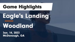Eagle's Landing  vs Woodland  Game Highlights - Jan. 14, 2022