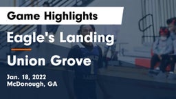 Eagle's Landing  vs Union Grove  Game Highlights - Jan. 18, 2022