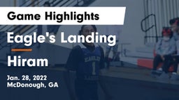 Eagle's Landing  vs Hiram  Game Highlights - Jan. 28, 2022