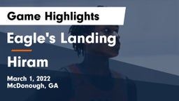 Eagle's Landing  vs Hiram  Game Highlights - March 1, 2022