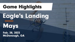 Eagle's Landing  vs Mays  Game Highlights - Feb. 28, 2023