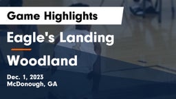 Eagle's Landing  vs Woodland  Game Highlights - Dec. 1, 2023