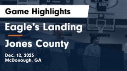 Eagle's Landing  vs Jones County  Game Highlights - Dec. 12, 2023