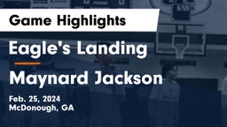 Eagle's Landing  vs Maynard Jackson  Game Highlights - Feb. 25, 2024