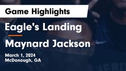 Eagle's Landing  vs Maynard Jackson  Game Highlights - March 1, 2024