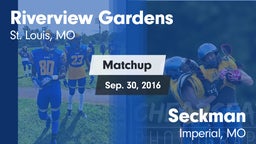 Matchup: Riverview Gardens vs. Seckman  2016