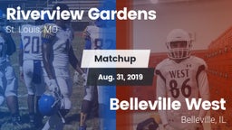 Matchup: Riverview Gardens vs. Belleville West  2019