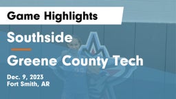 Southside  vs Greene County Tech  Game Highlights - Dec. 9, 2023