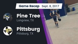 Recap: Pine Tree  vs. Pittsburg  2017