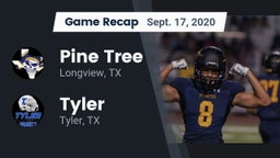 Recap: Pine Tree  vs. Tyler  2020