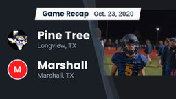 Recap: Pine Tree  vs. Marshall  2020
