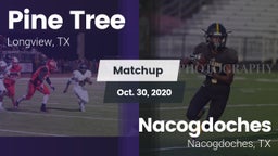 Matchup: Pine Tree High vs. Nacogdoches  2020