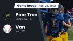 Recap: Pine Tree  vs. Van  2022