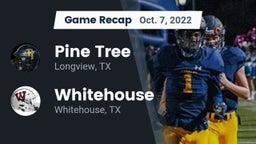 Recap: Pine Tree  vs. Whitehouse  2022