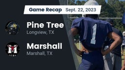Recap: Pine Tree  vs. Marshall  2023