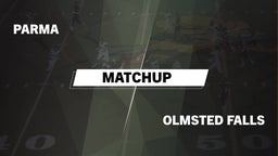 Matchup: Parma  vs. Olmsted Falls  2016