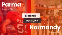 Matchup: Parma  vs. Normandy  2018