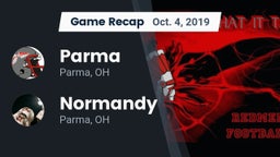 Recap: Parma  vs. Normandy  2019