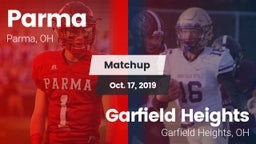 Matchup: Parma  vs. Garfield Heights  2019