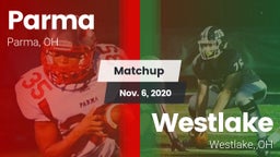 Matchup: Parma  vs. Westlake  2020