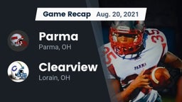Recap: Parma  vs. Clearview  2021