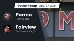 Recap: Parma  vs. Fairview  2021