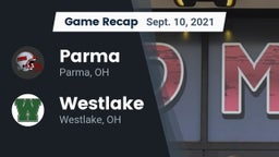 Recap: Parma  vs. Westlake  2021