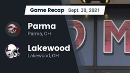 Recap: Parma  vs. Lakewood  2021
