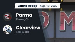 Recap: Parma  vs. Clearview  2022