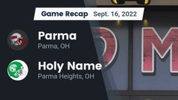 Recap: Parma  vs. Holy Name  2022