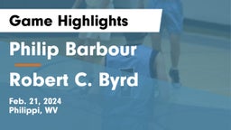 Philip Barbour  vs Robert C. Byrd  Game Highlights - Feb. 21, 2024