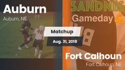 Matchup: Auburn  vs. Fort Calhoun  2018