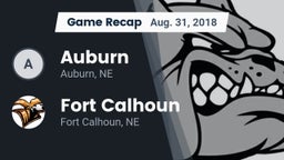 Recap: Auburn  vs. Fort Calhoun  2018