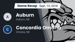 Recap: Auburn  vs. Concordia Omaha 2018