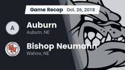 Recap: Auburn  vs. Bishop Neumann  2018