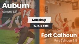 Matchup: Auburn  vs. Fort Calhoun  2019