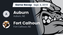 Recap: Auburn  vs. Fort Calhoun  2019