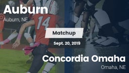 Matchup: Auburn  vs. Concordia Omaha 2019