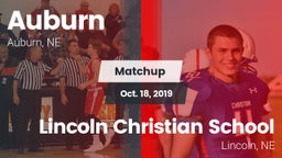 Matchup: Auburn  vs. Lincoln Christian School 2019