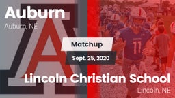 Matchup: Auburn  vs. Lincoln Christian School 2020