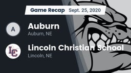 Recap: Auburn  vs. Lincoln Christian School 2020