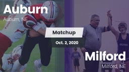 Matchup: Auburn  vs. Milford  2020