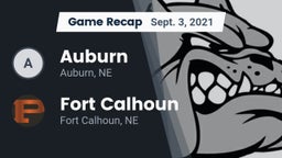 Recap: Auburn  vs. Fort Calhoun  2021