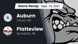 Recap: Auburn  vs. Platteview  2021