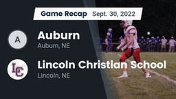 Recap: Auburn  vs. Lincoln Christian School 2022