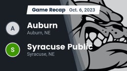 Recap: Auburn  vs. Syracuse Public  2023